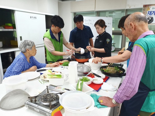 한국야쿠르트 평택공장과 함께하는 추석 명절 음식 만들기4